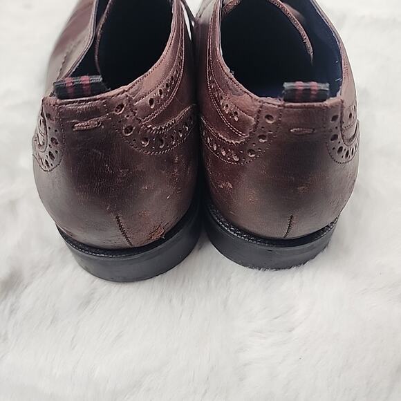 Cole Haan Grand.OS 360 Cap Toe Brown Leather Oxford Shoes Men's Size 10.5 - Picture 7 of 9